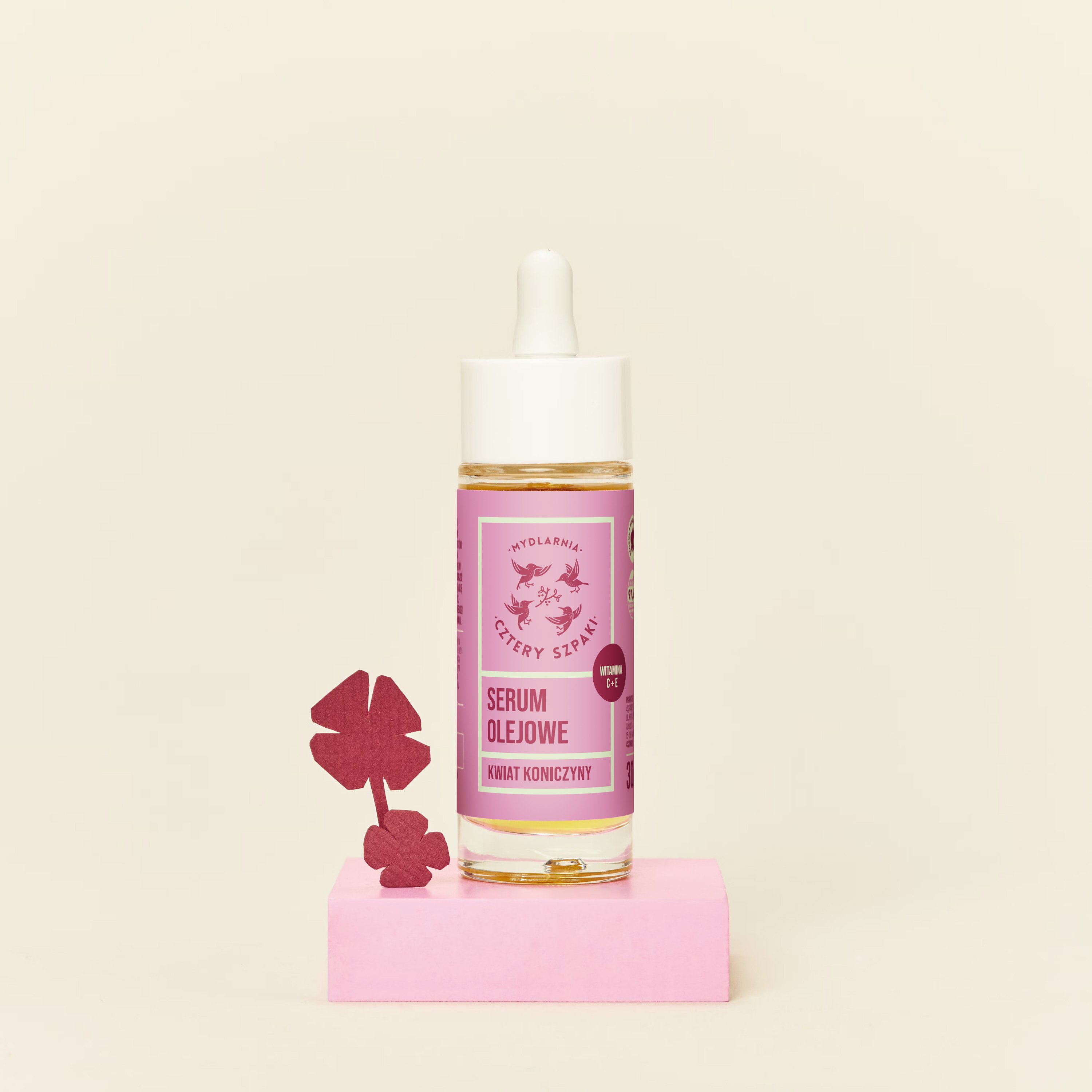 Kwiat Koniczyny - olejowe serum do twarzy