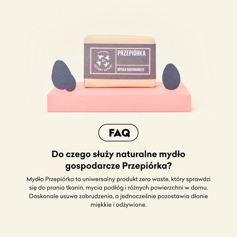 Przepiórka - naturalne mydło gospodarcze