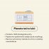 Mydło w kostce Miś z lanoliną infografika planeta też to lubi: produkt w 100% biodegradowalny, papierowe opakowanie nadaje się do recyklingu, ręcznie wytwarzany metodą na zimno w polskiej manufakturze.